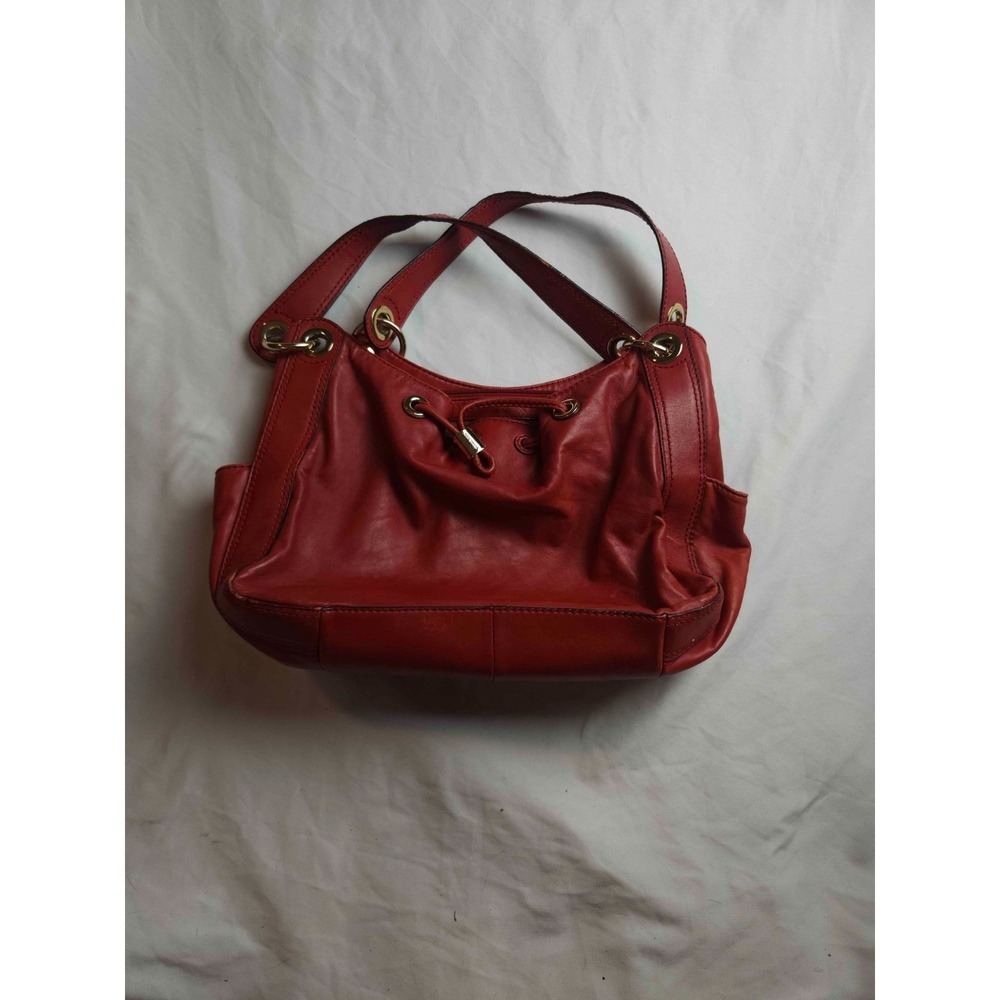 Michael Kors Shoulder Bag M Burgundy Hardware City Classic Designer Quiet Luxury